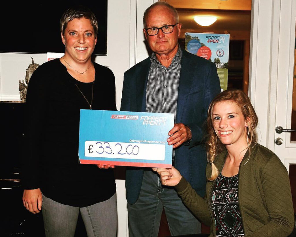 Rixt van der Horst met Foppe de Haan