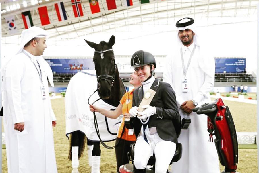 Rixt van der Horst in Doha 2017