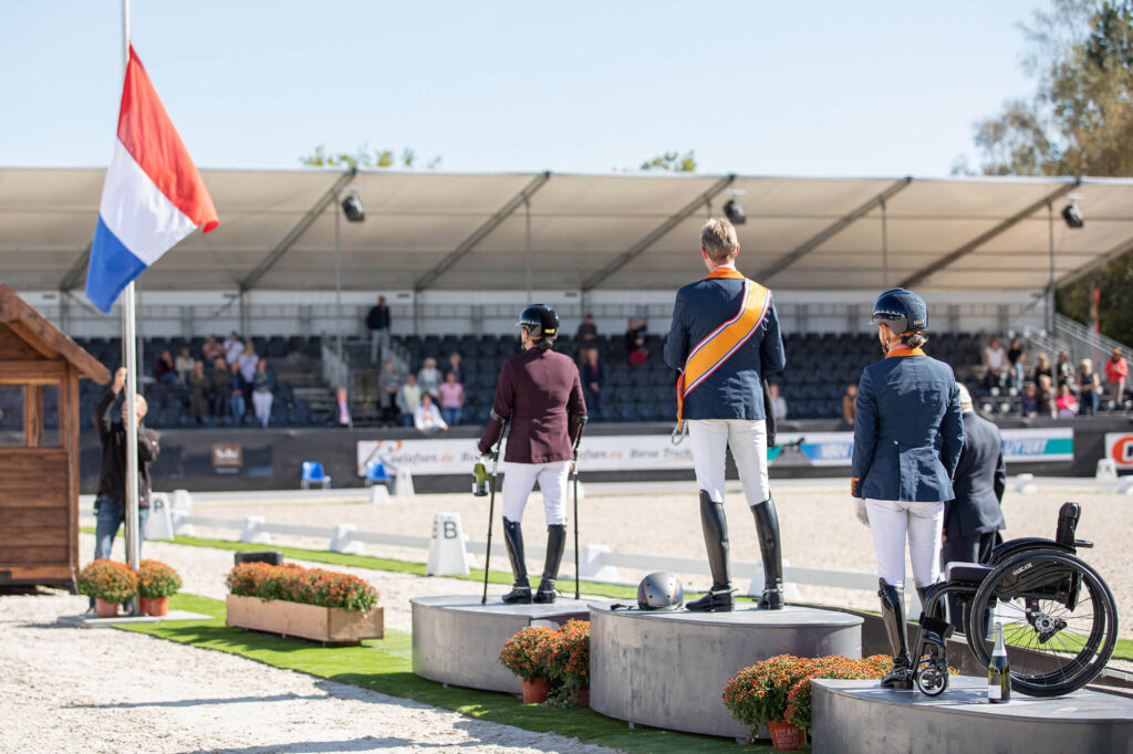 Rixt van der Horst tijdens NK Ermelo 2020