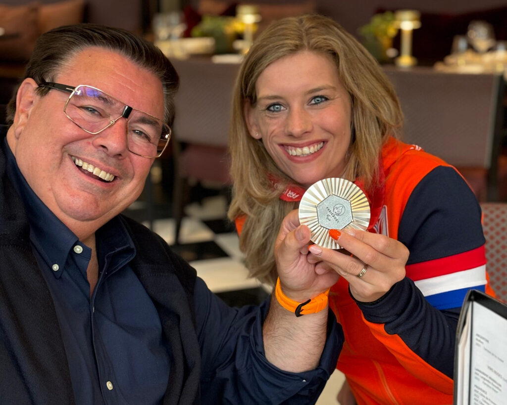 Rixt van der Horst met Egbert van Hes